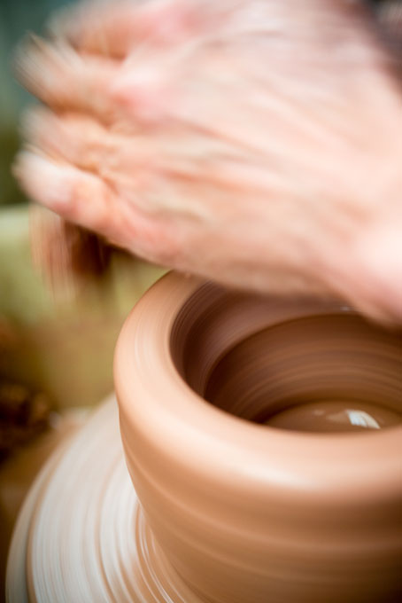 Jason Braham at work in his workshop 2016